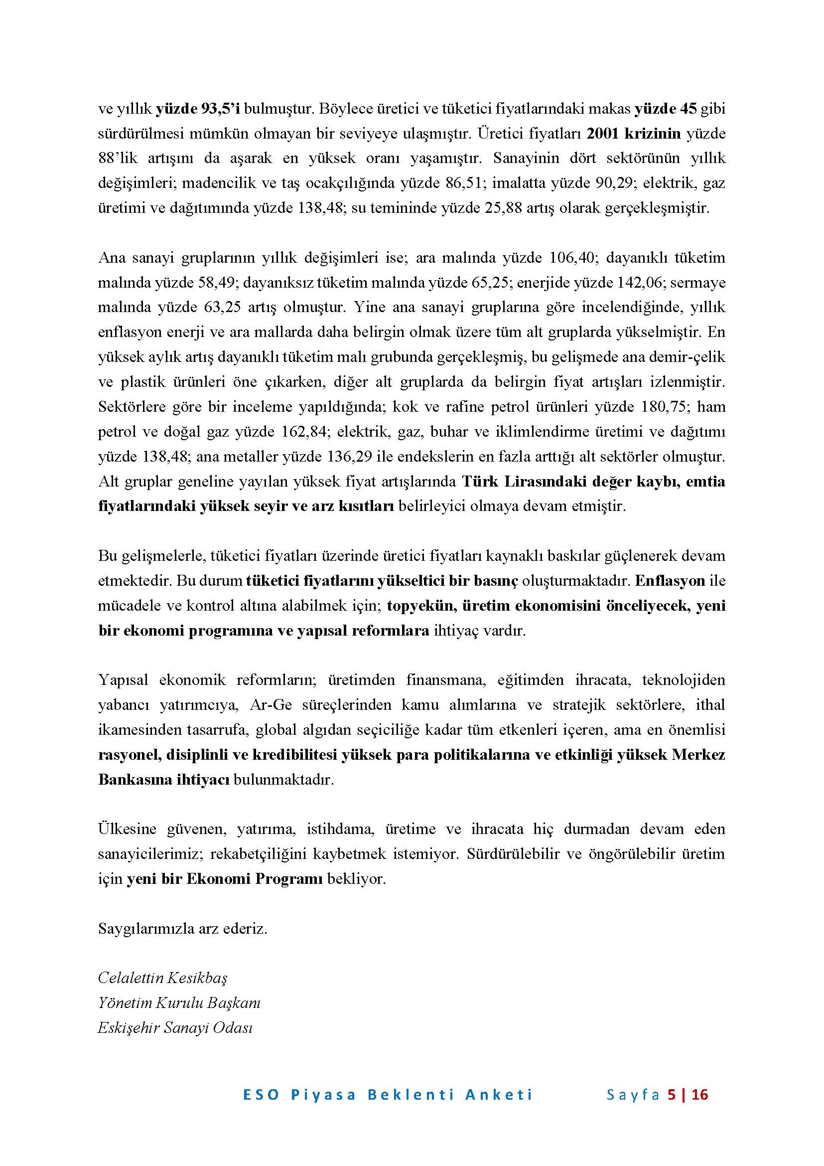 ESKİŞEHİR SANAYİ ODASI