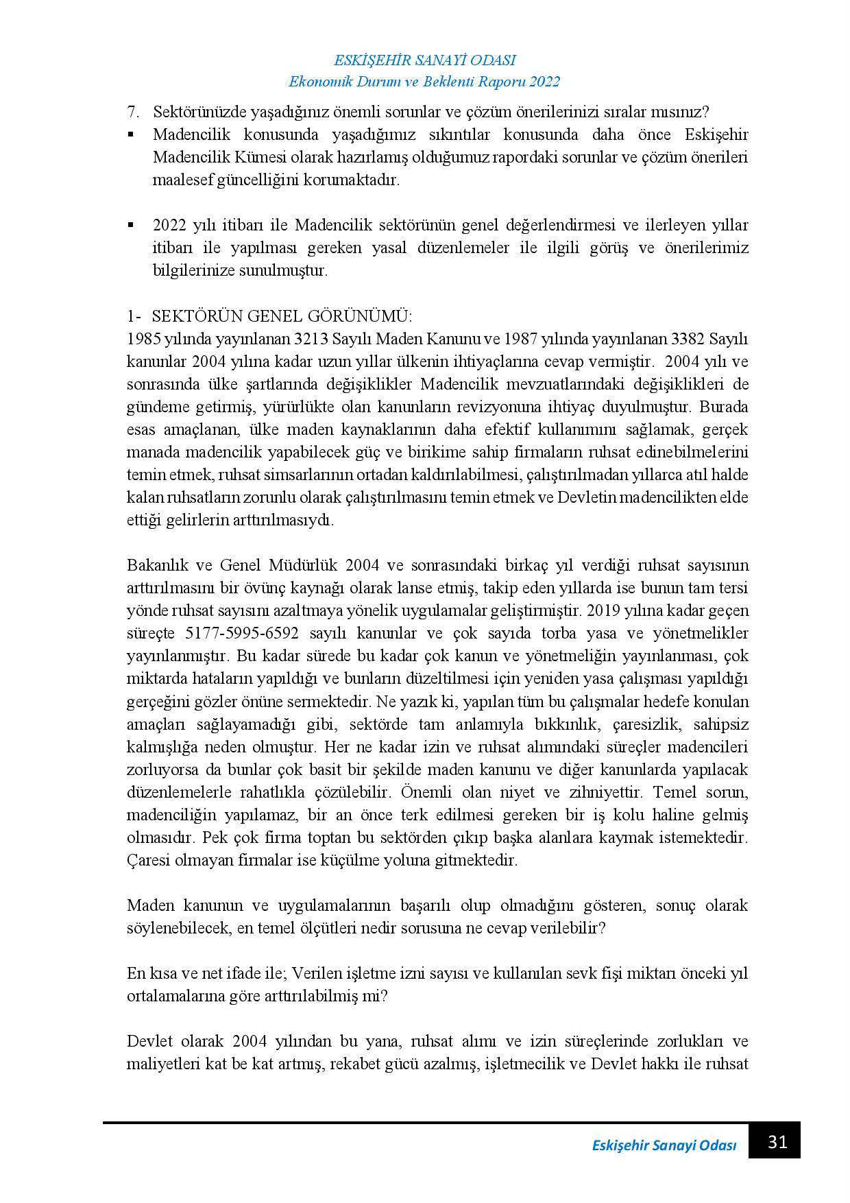 ESKİŞEHİR SANAYİ ODASI