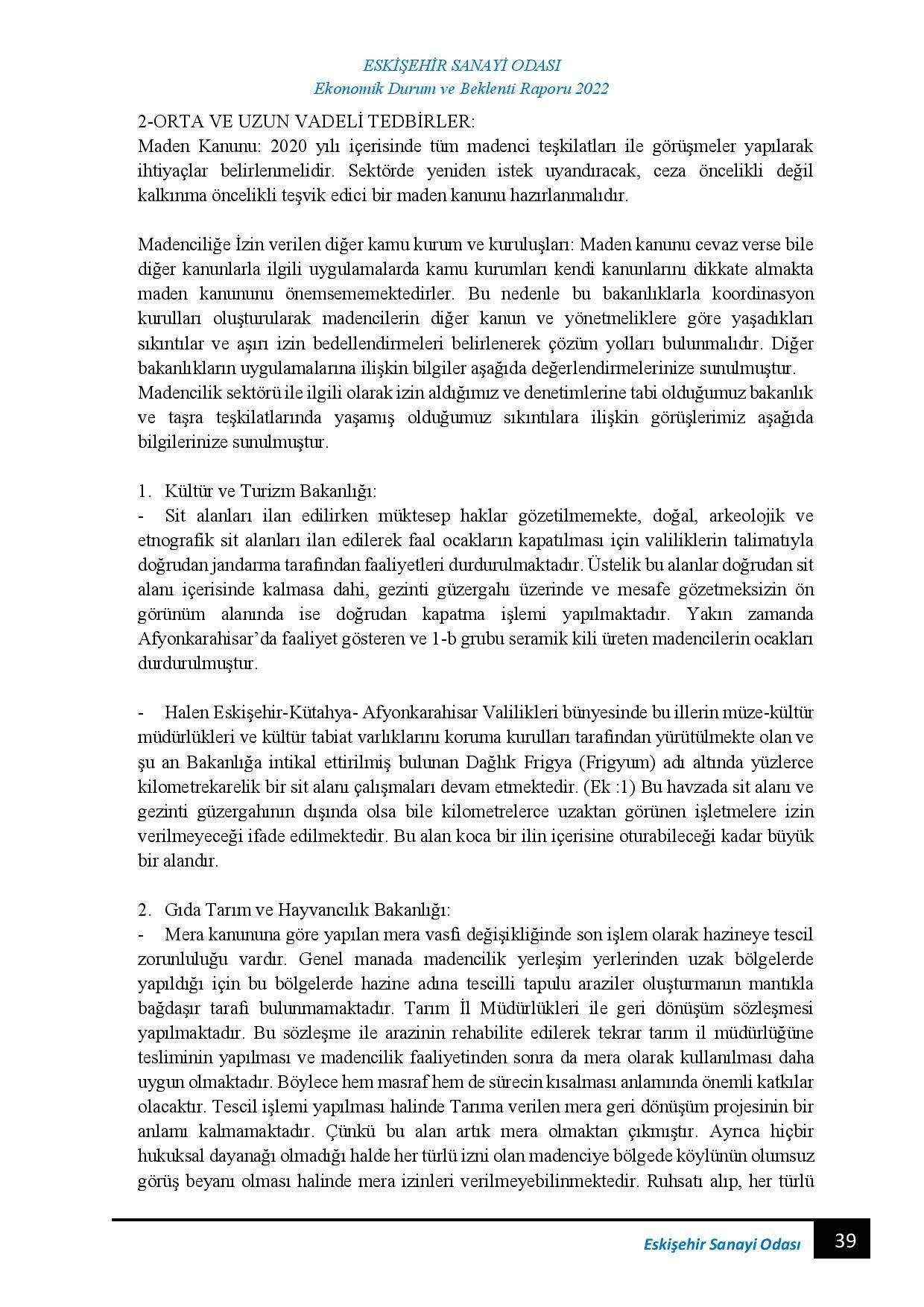 ESKİŞEHİR SANAYİ ODASI