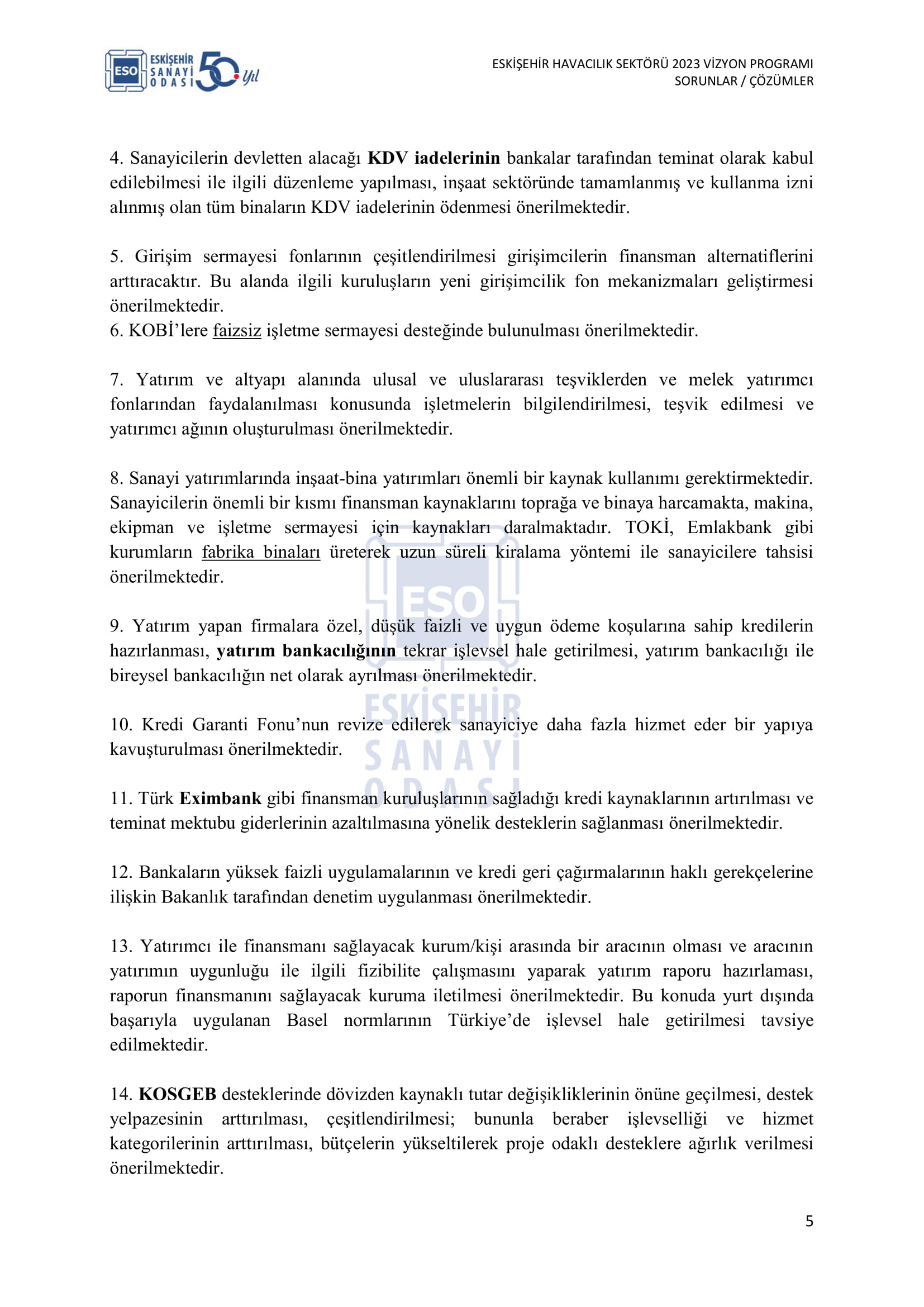 ESKİŞEHİR SANAYİ ODASI