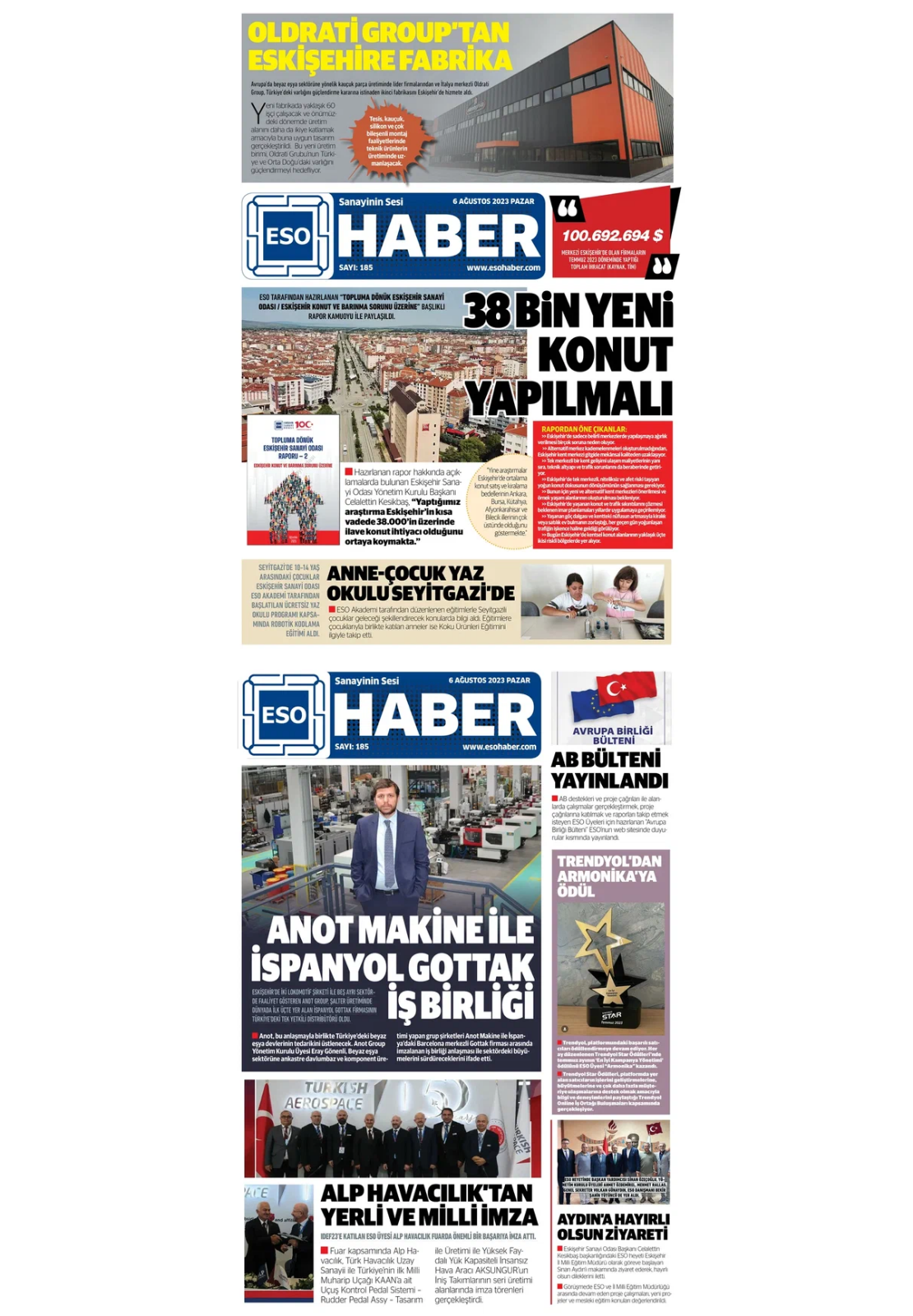 ESOHaber Günlük Dijital Gazete