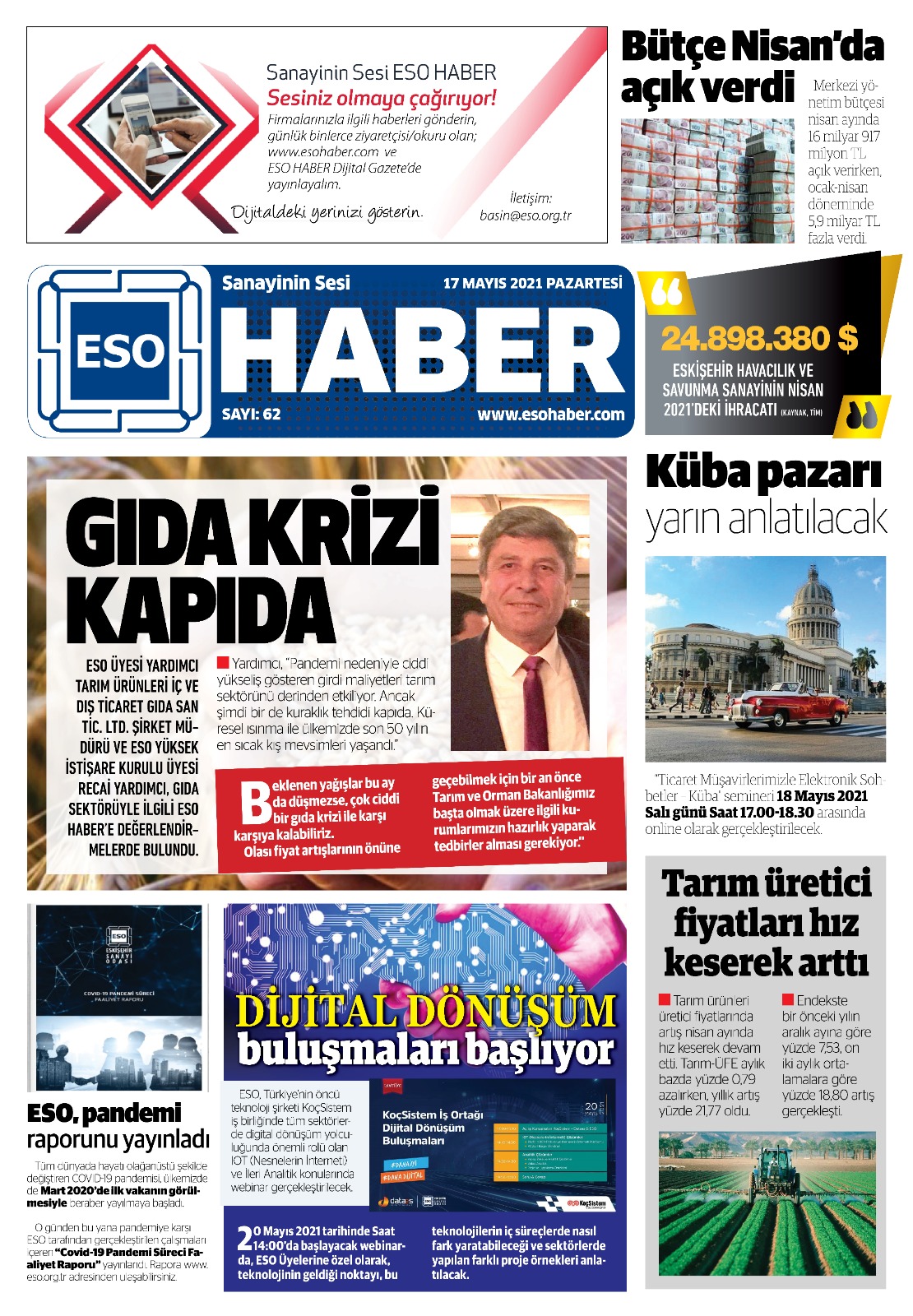 ESOHaber Günlük Dijital Gazete