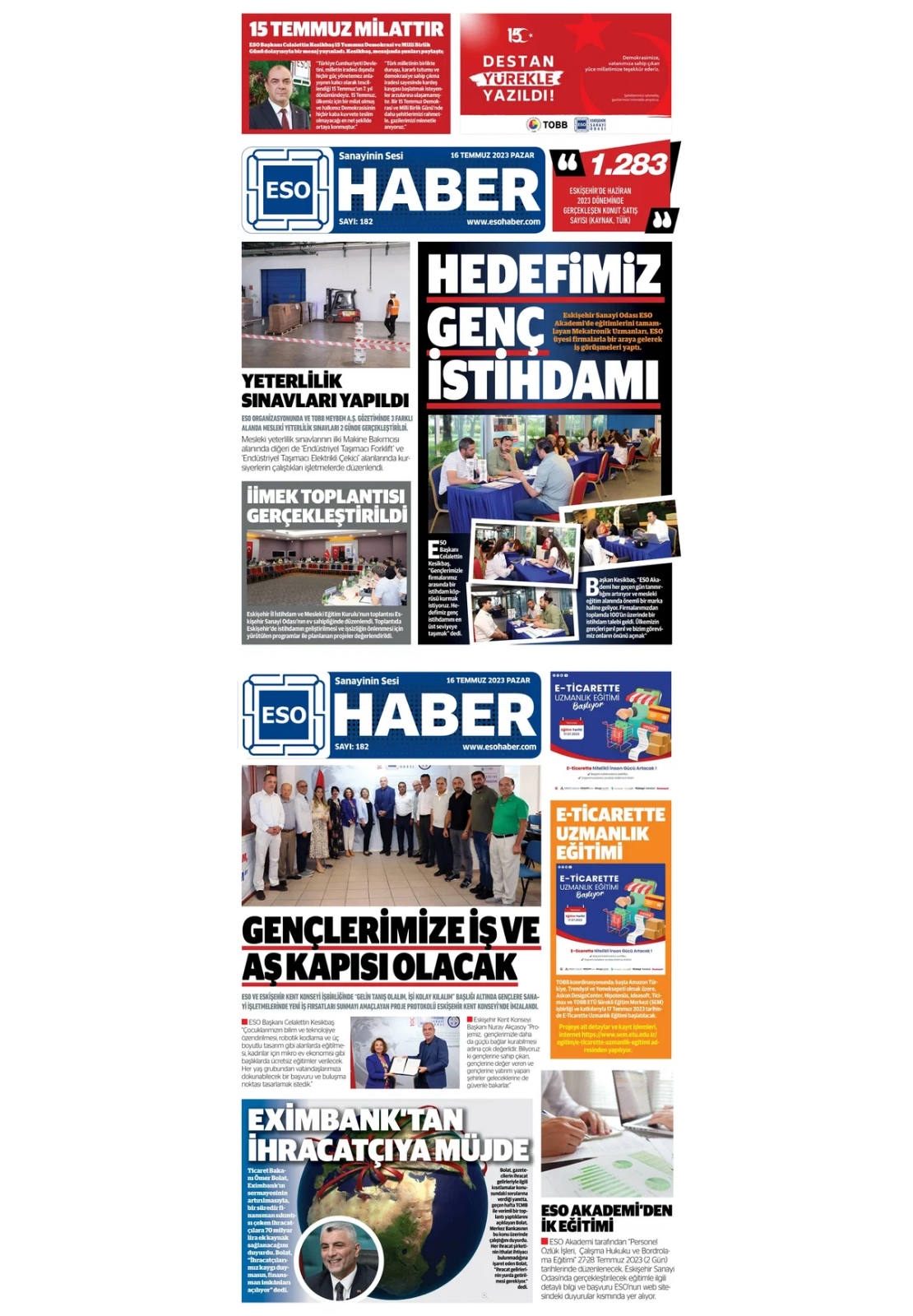 ESOHaber Günlük Dijital Gazete