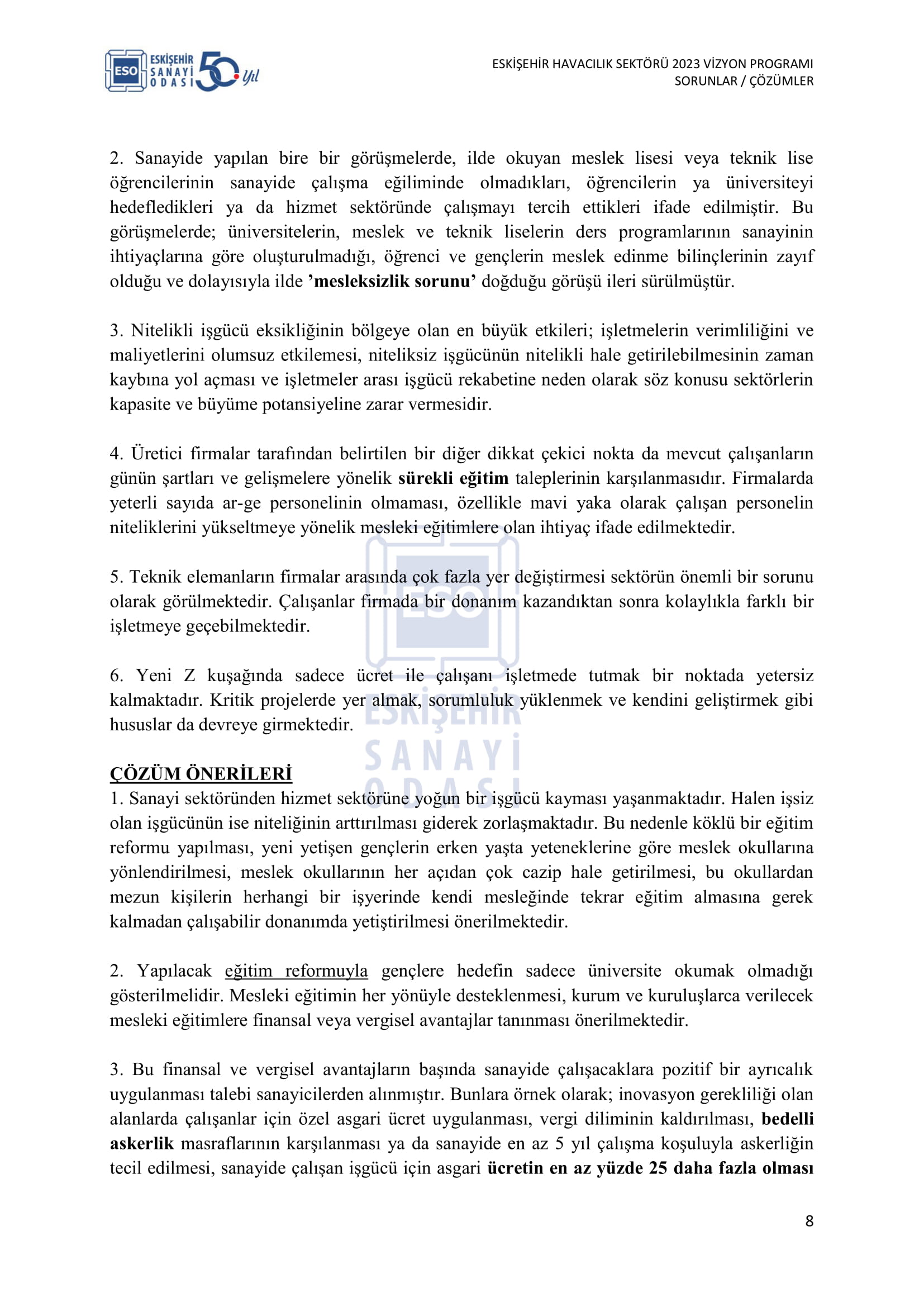 ESKİŞEHİR SANAYİ ODASI