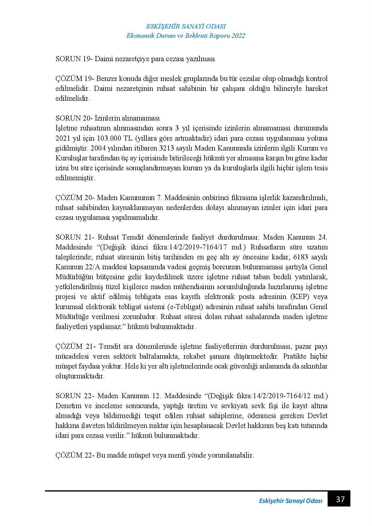 ESKİŞEHİR SANAYİ ODASI