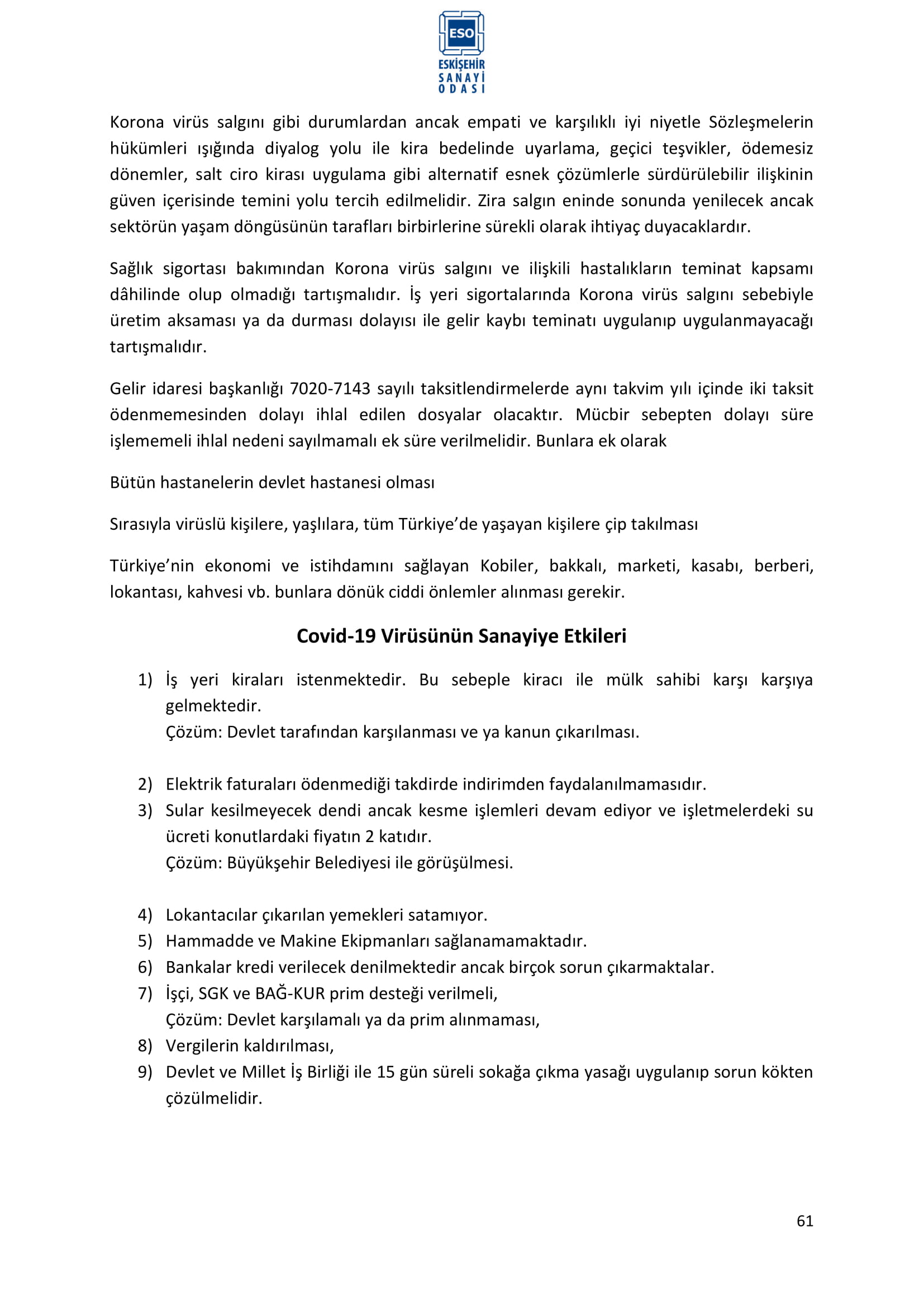 ESKİŞEHİR SANAYİ ODASI