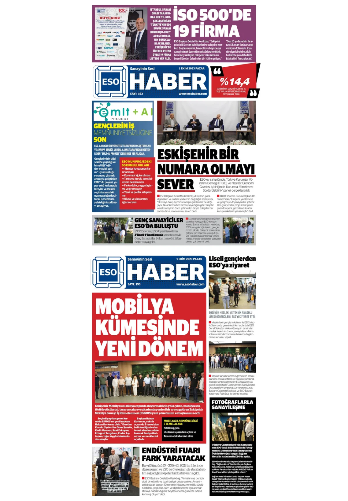 ESOHaber Günlük Dijital Gazete
