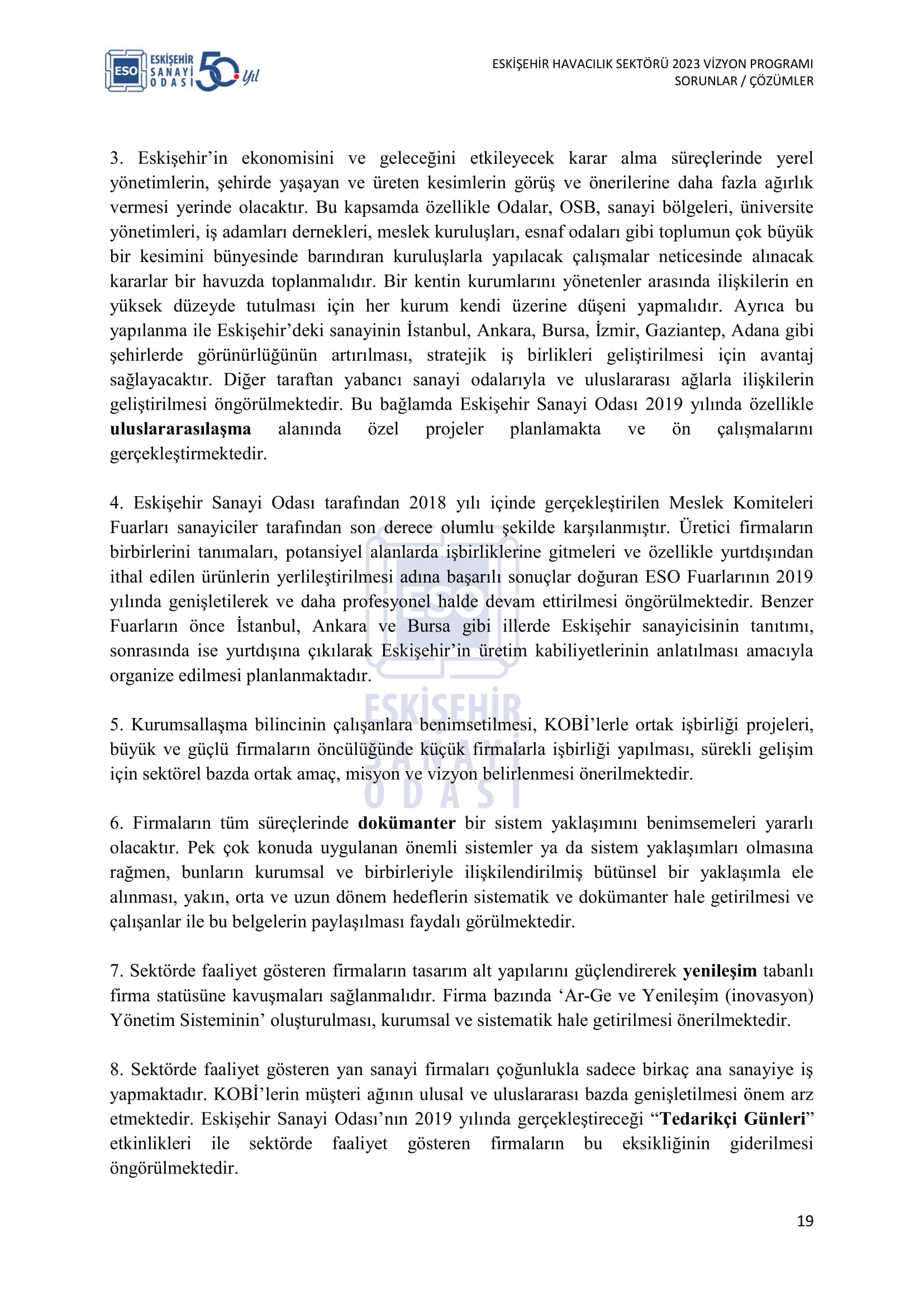 ESKİŞEHİR SANAYİ ODASI