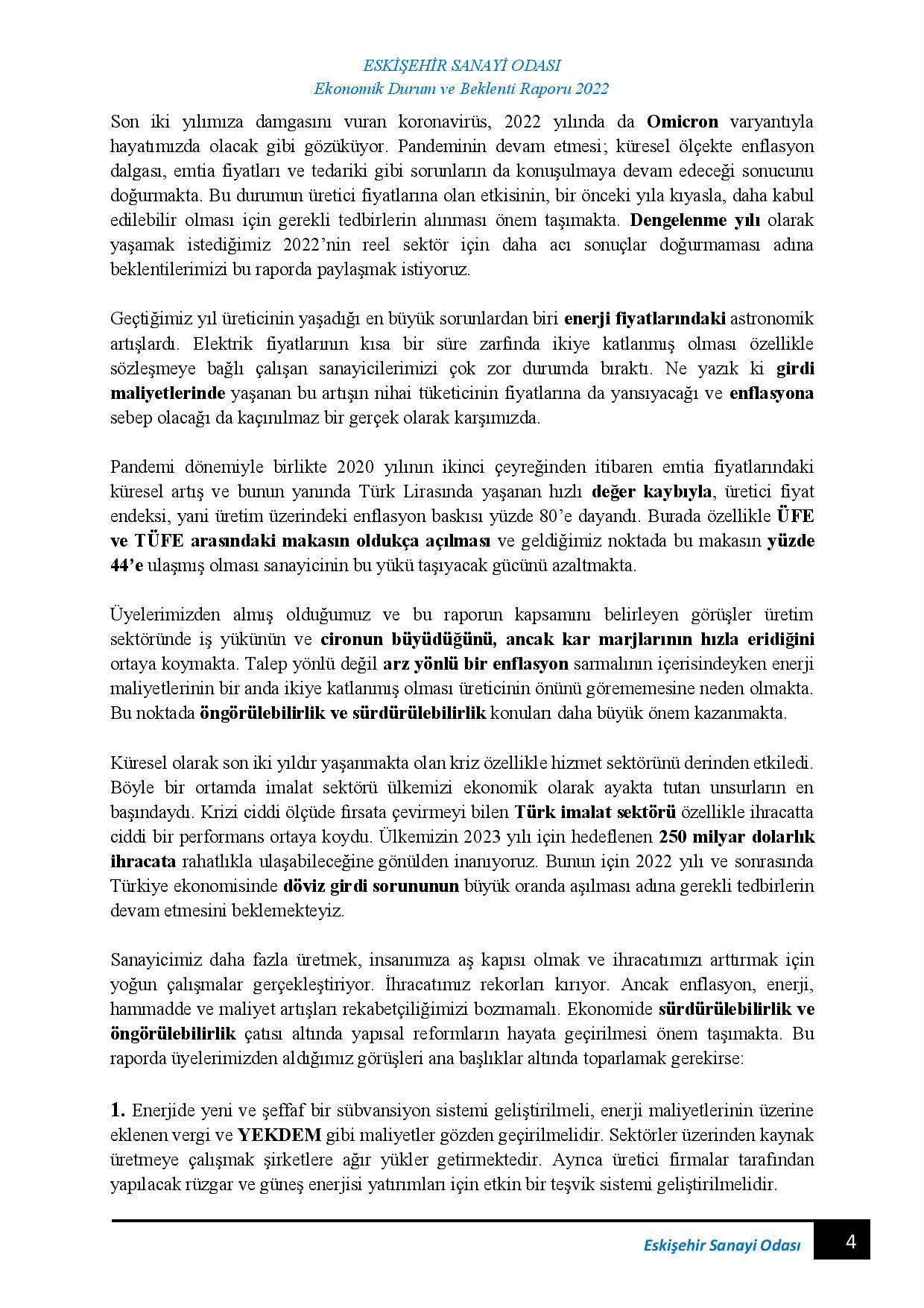 ESKİŞEHİR SANAYİ ODASI