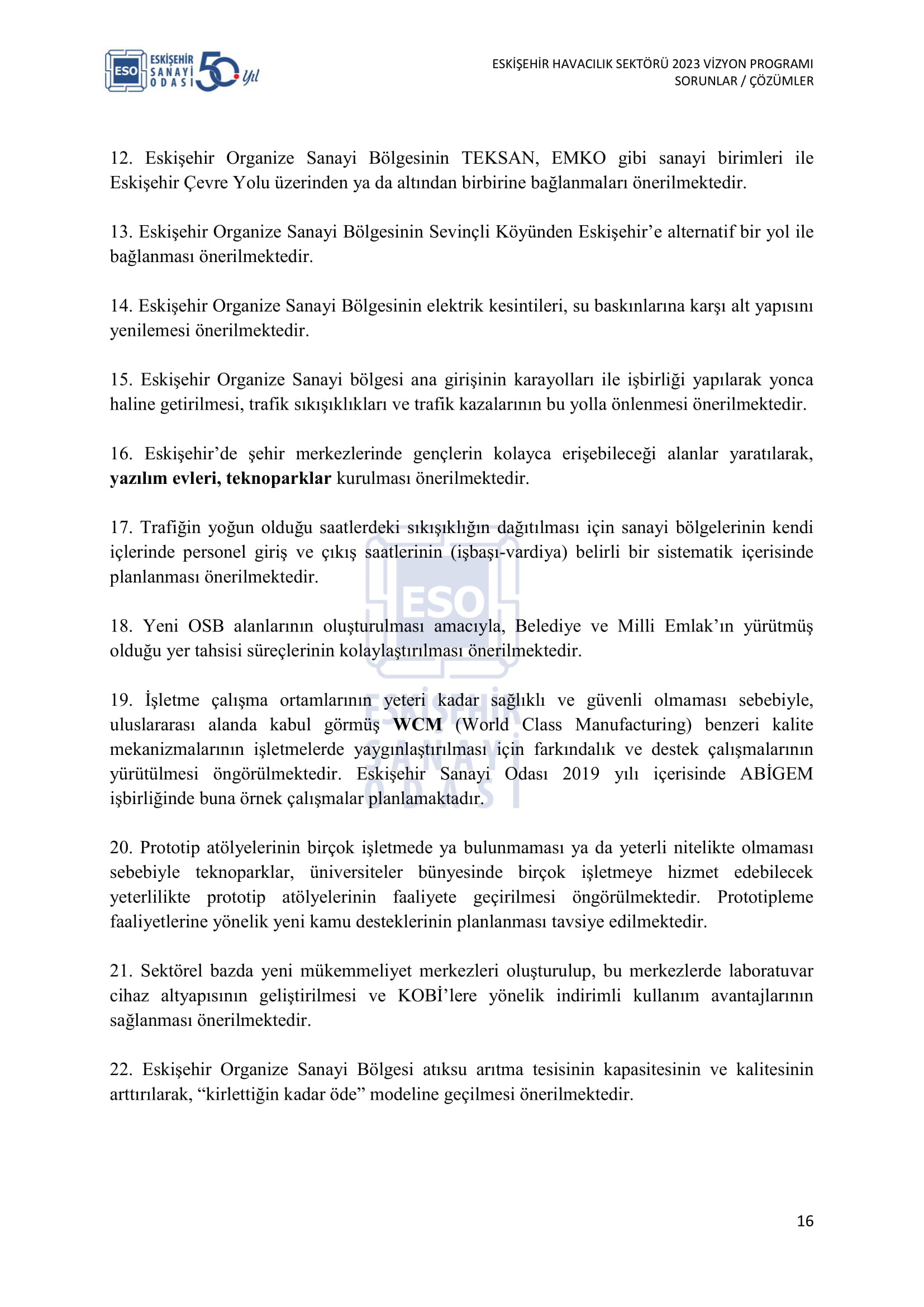 ESKİŞEHİR SANAYİ ODASI