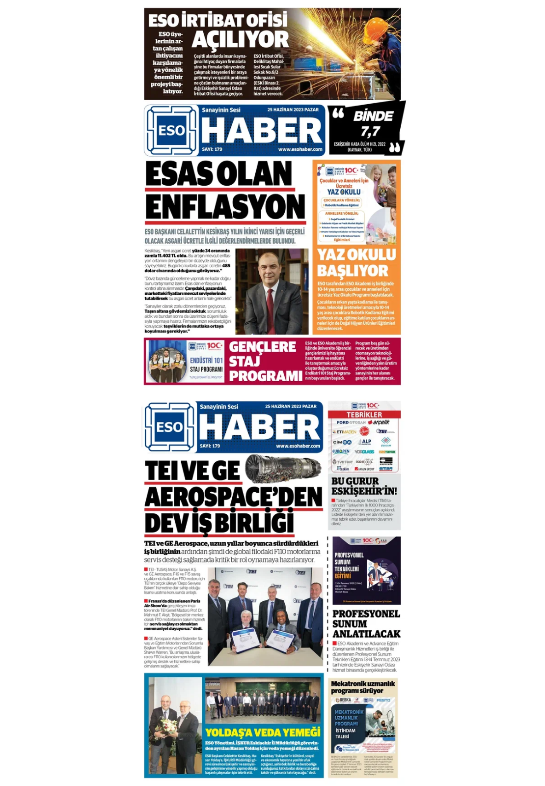 ESOHaber Günlük Dijital Gazete