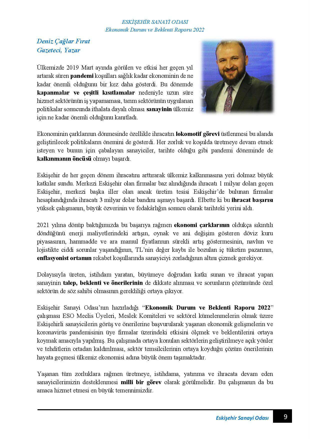 ESKİŞEHİR SANAYİ ODASI