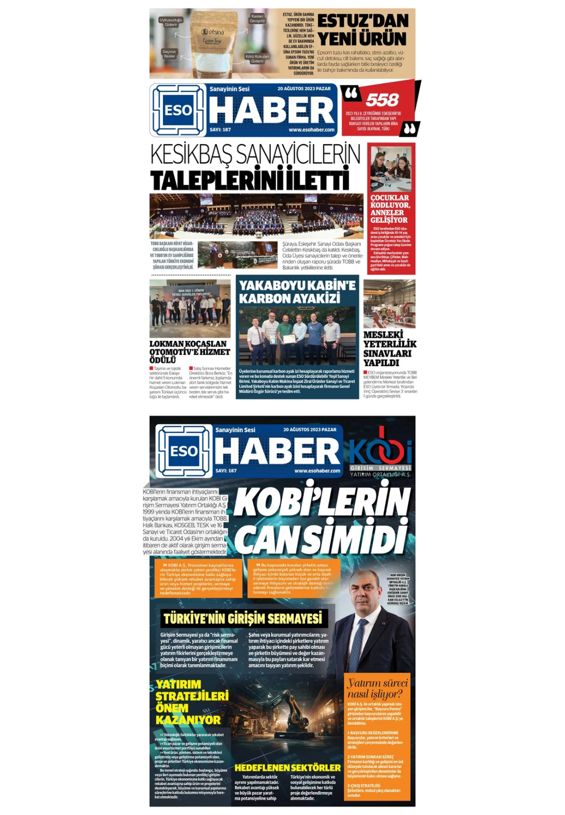 ESOHaber Günlük Dijital Gazete