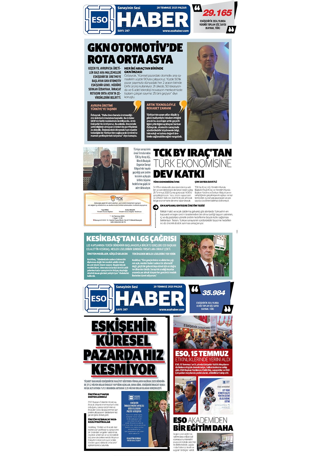 ESOHaber Günlük Dijital Gazete