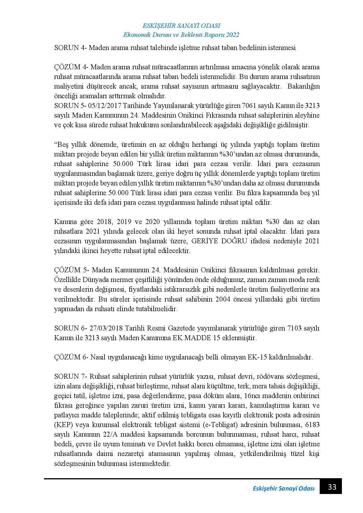 ESKİŞEHİR SANAYİ ODASI