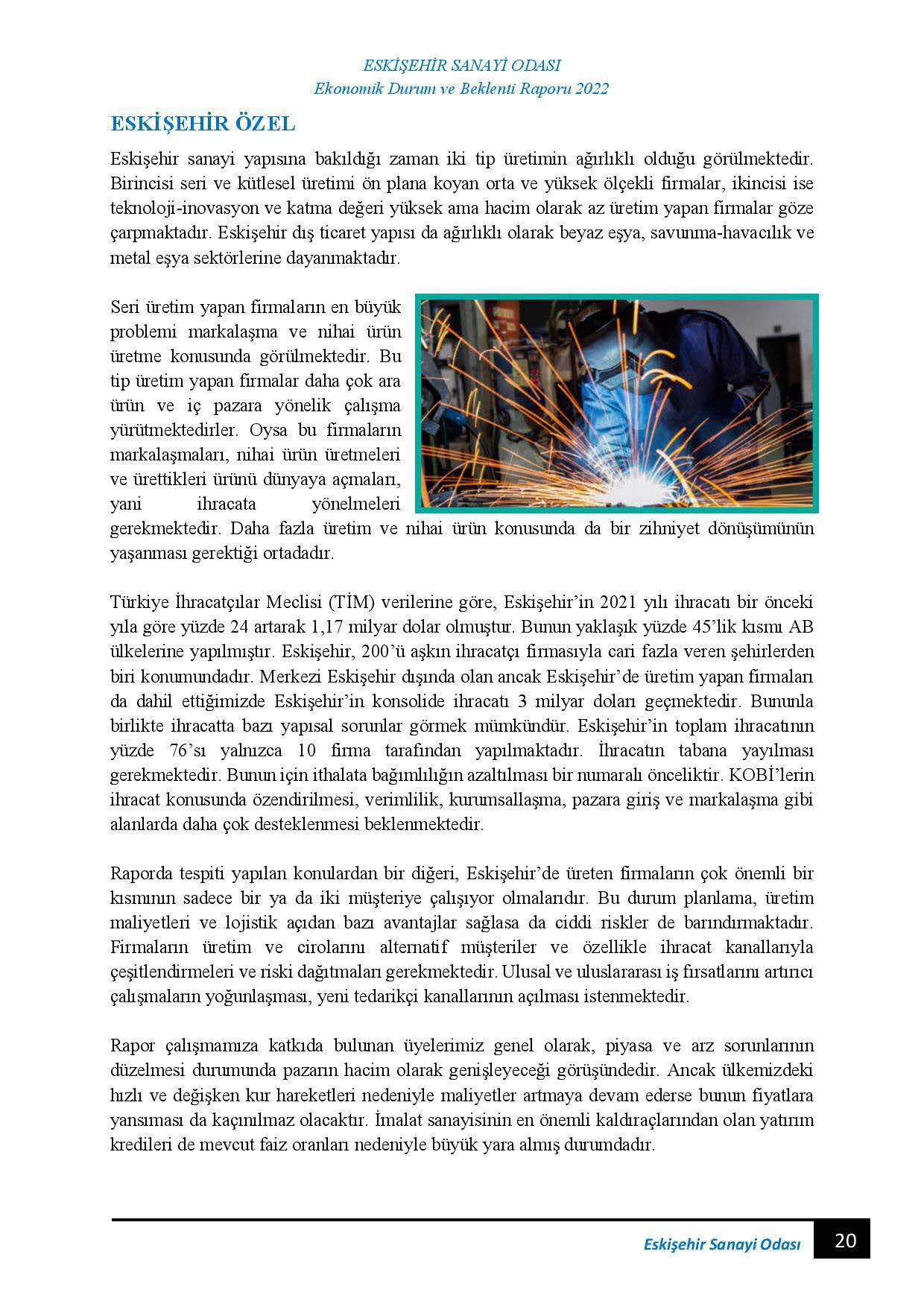 ESKİŞEHİR SANAYİ ODASI