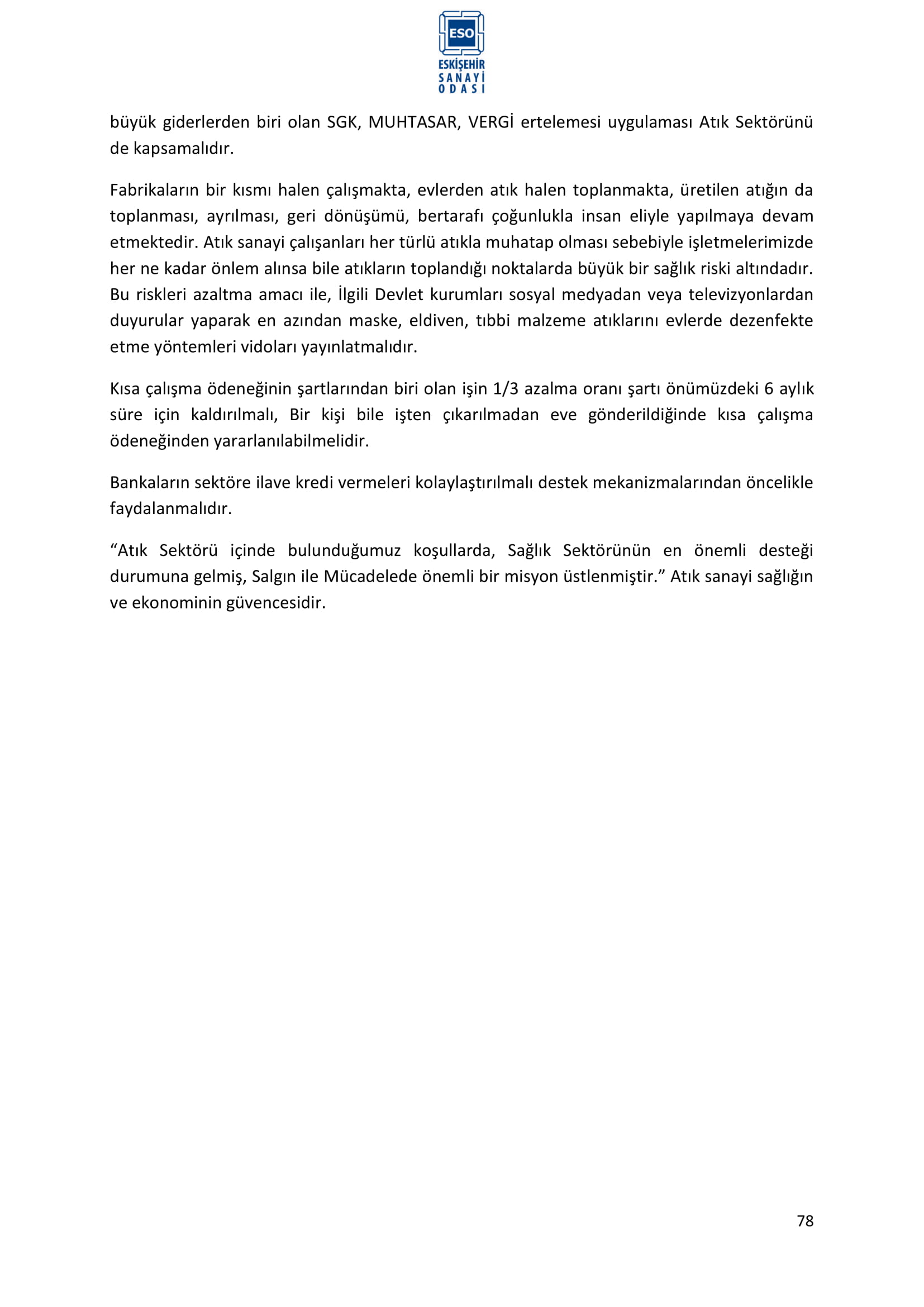 ESKİŞEHİR SANAYİ ODASI