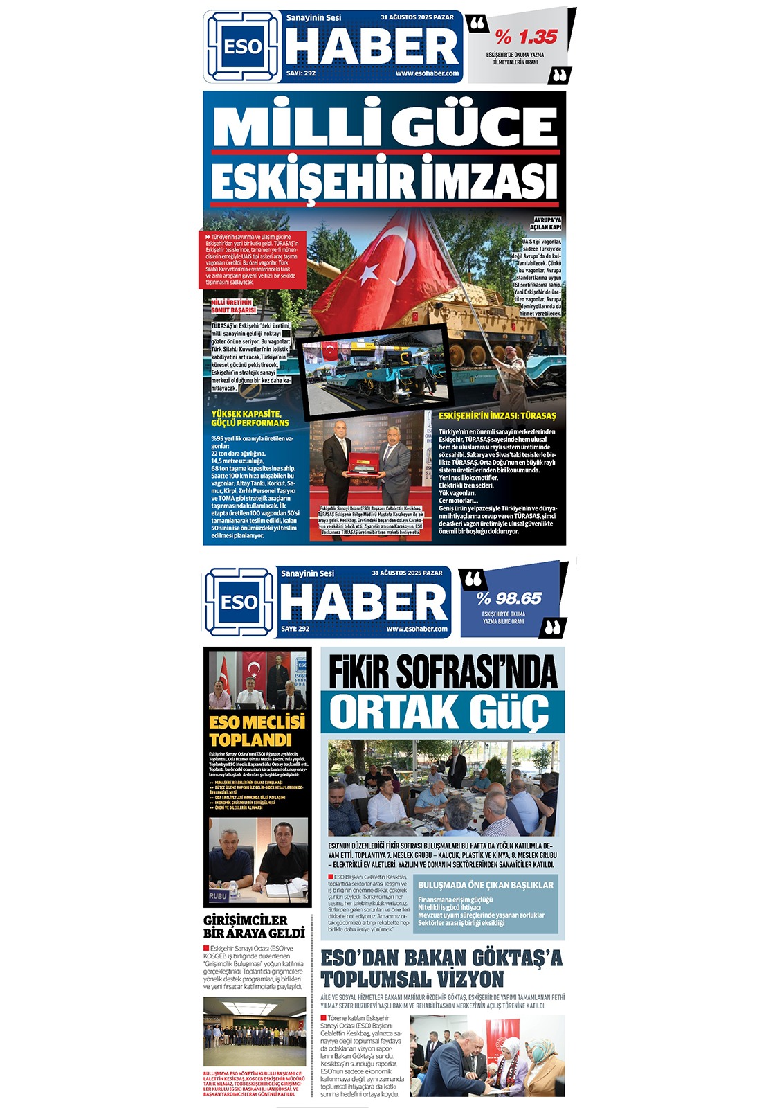 ESOHaber Günlük Dijital Gazete