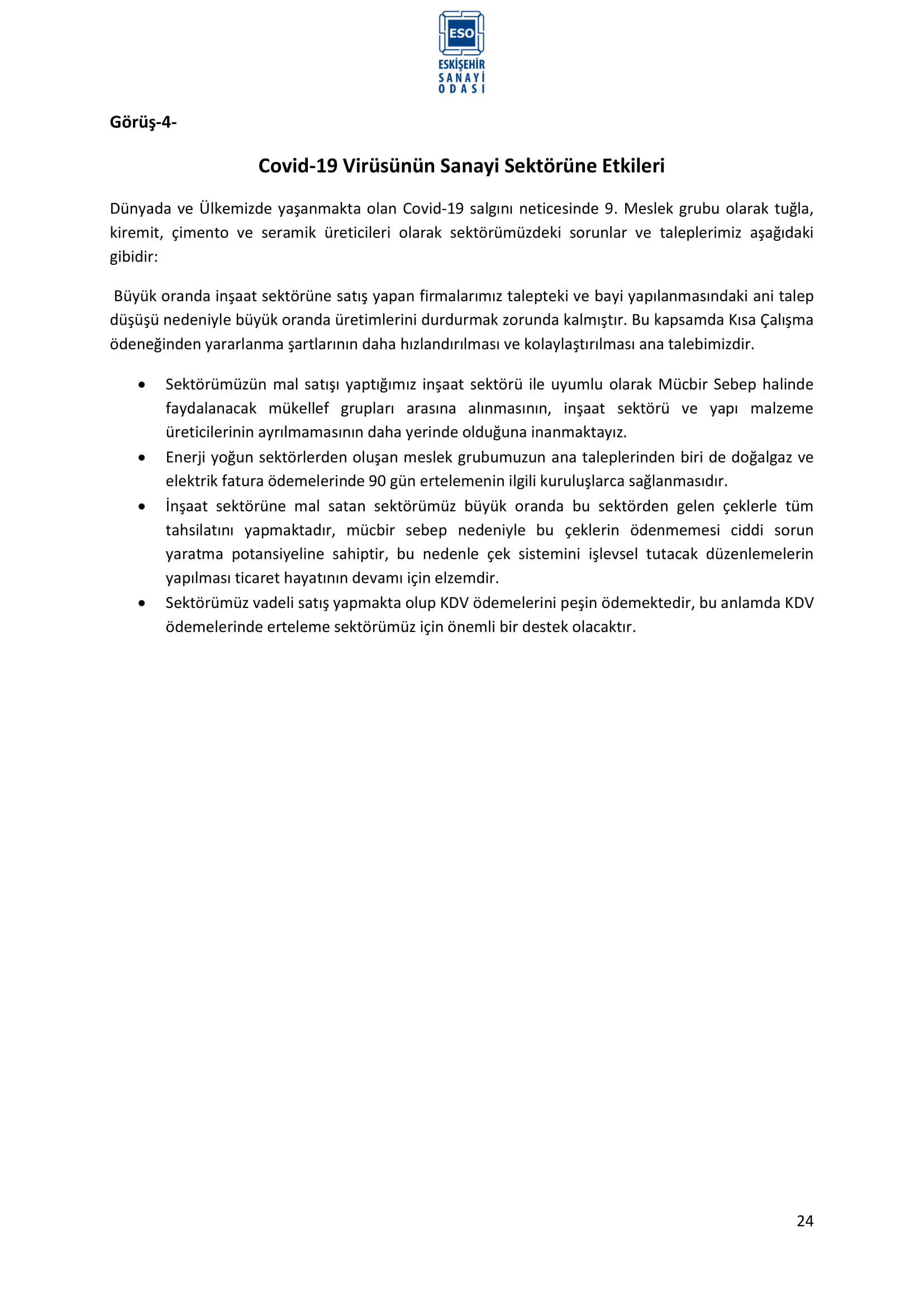 ESKİŞEHİR SANAYİ ODASI