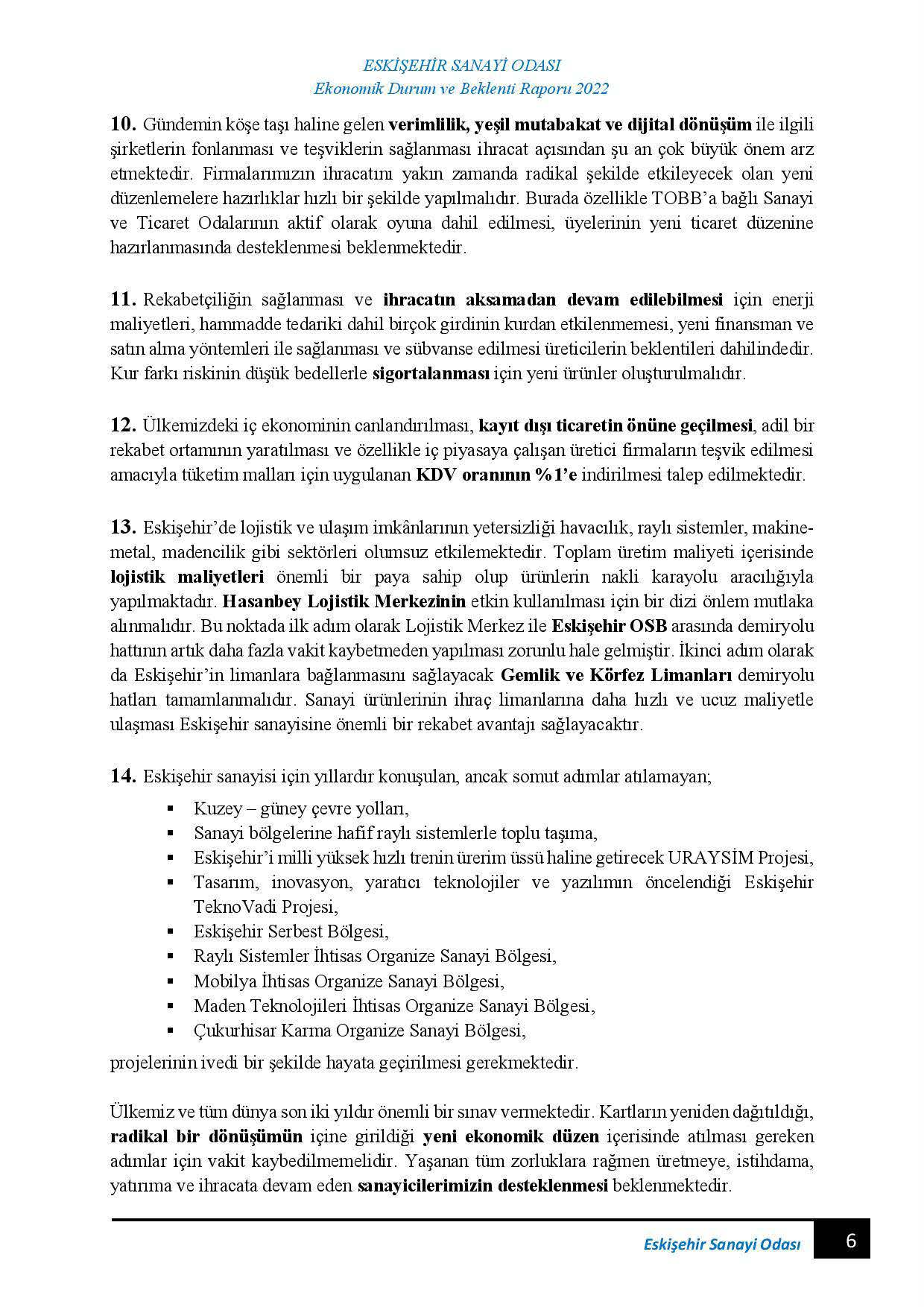 ESKİŞEHİR SANAYİ ODASI