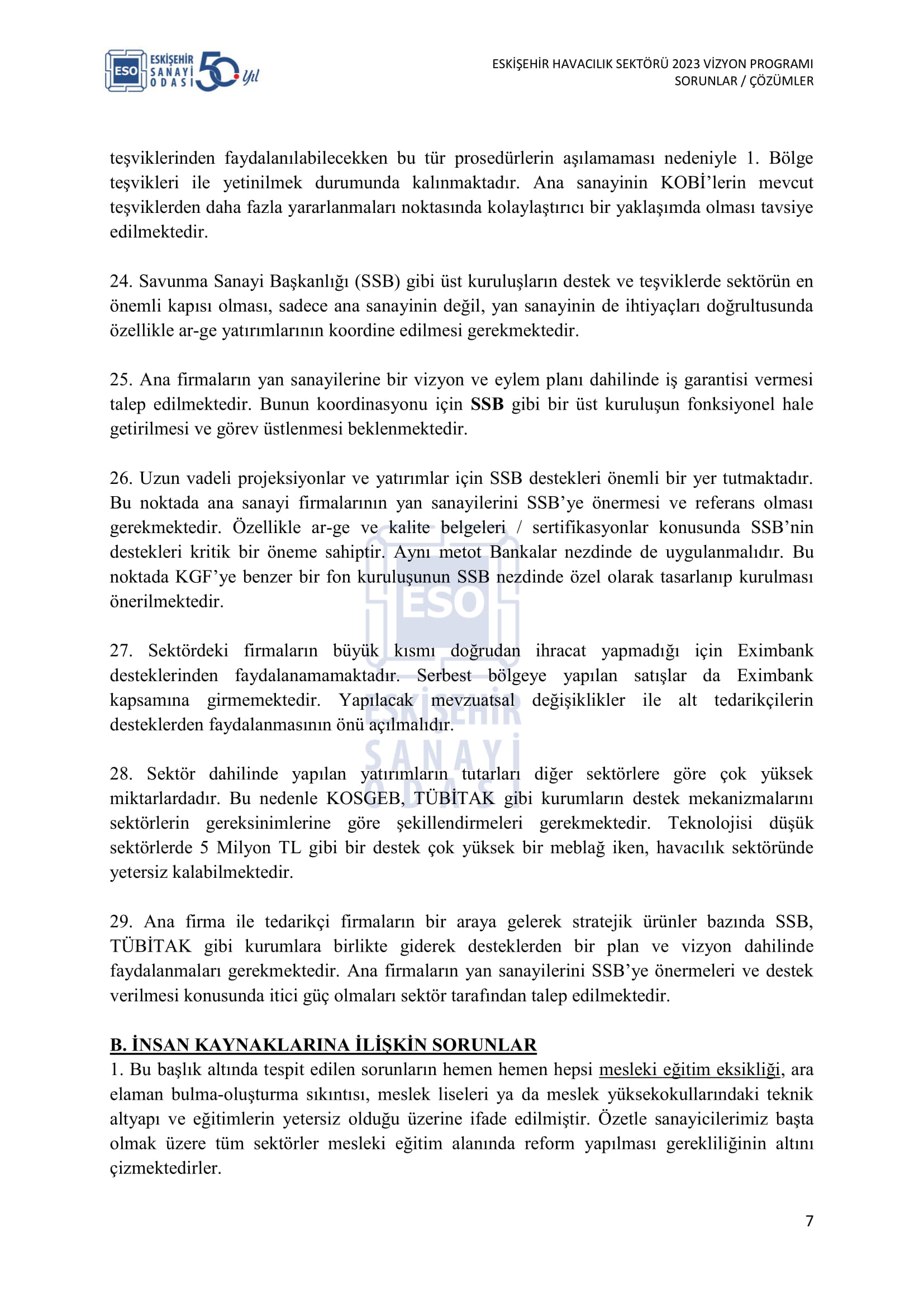 ESKİŞEHİR SANAYİ ODASI