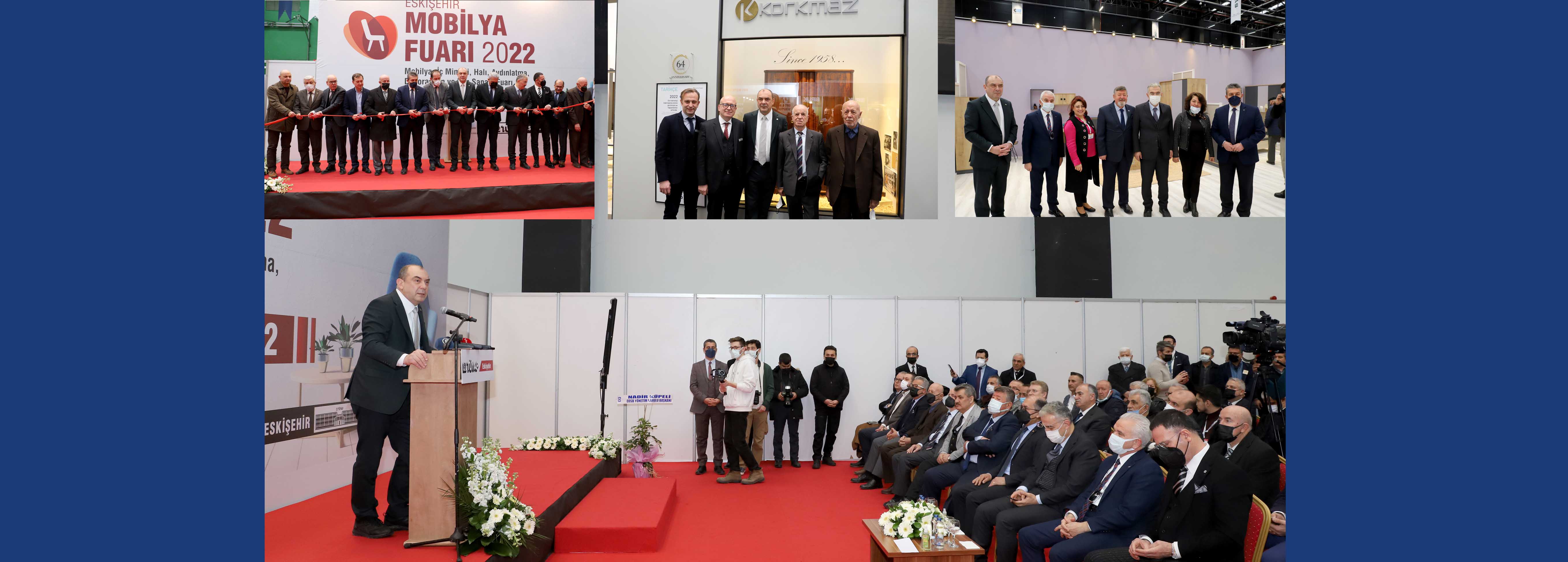 Eskişehir Mobilya Fuarı 2022 kapılarını açtı