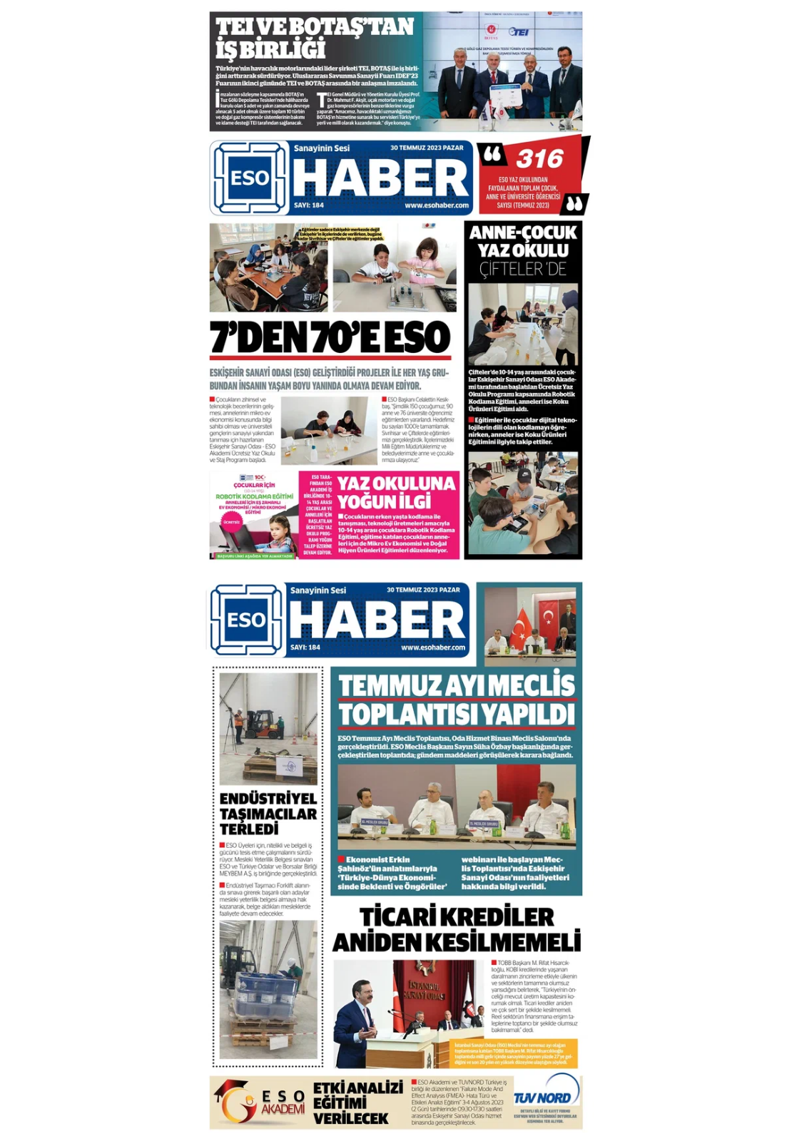 ESOHaber Günlük Dijital Gazete