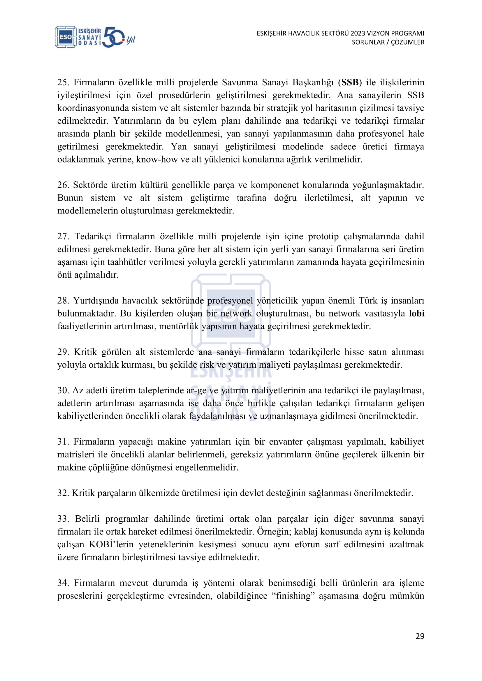 ESKİŞEHİR SANAYİ ODASI