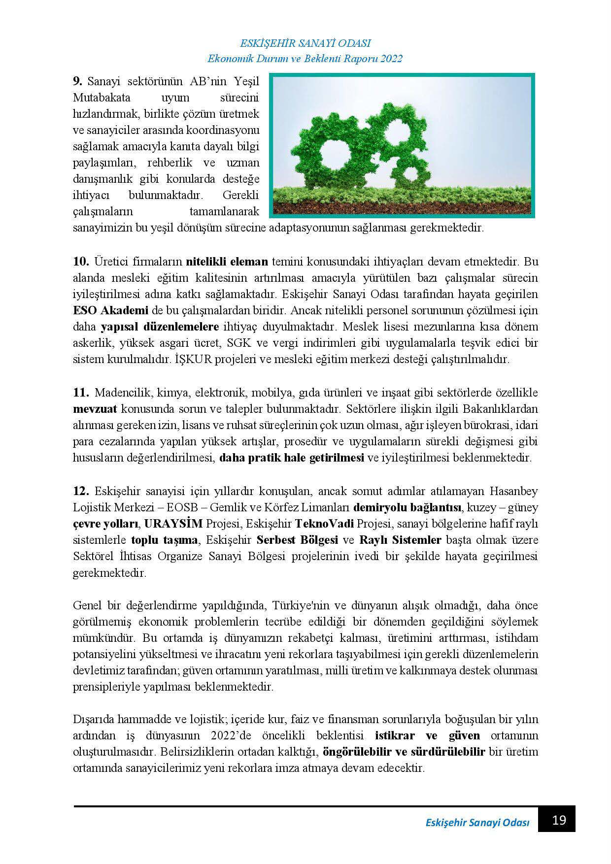 ESKİŞEHİR SANAYİ ODASI