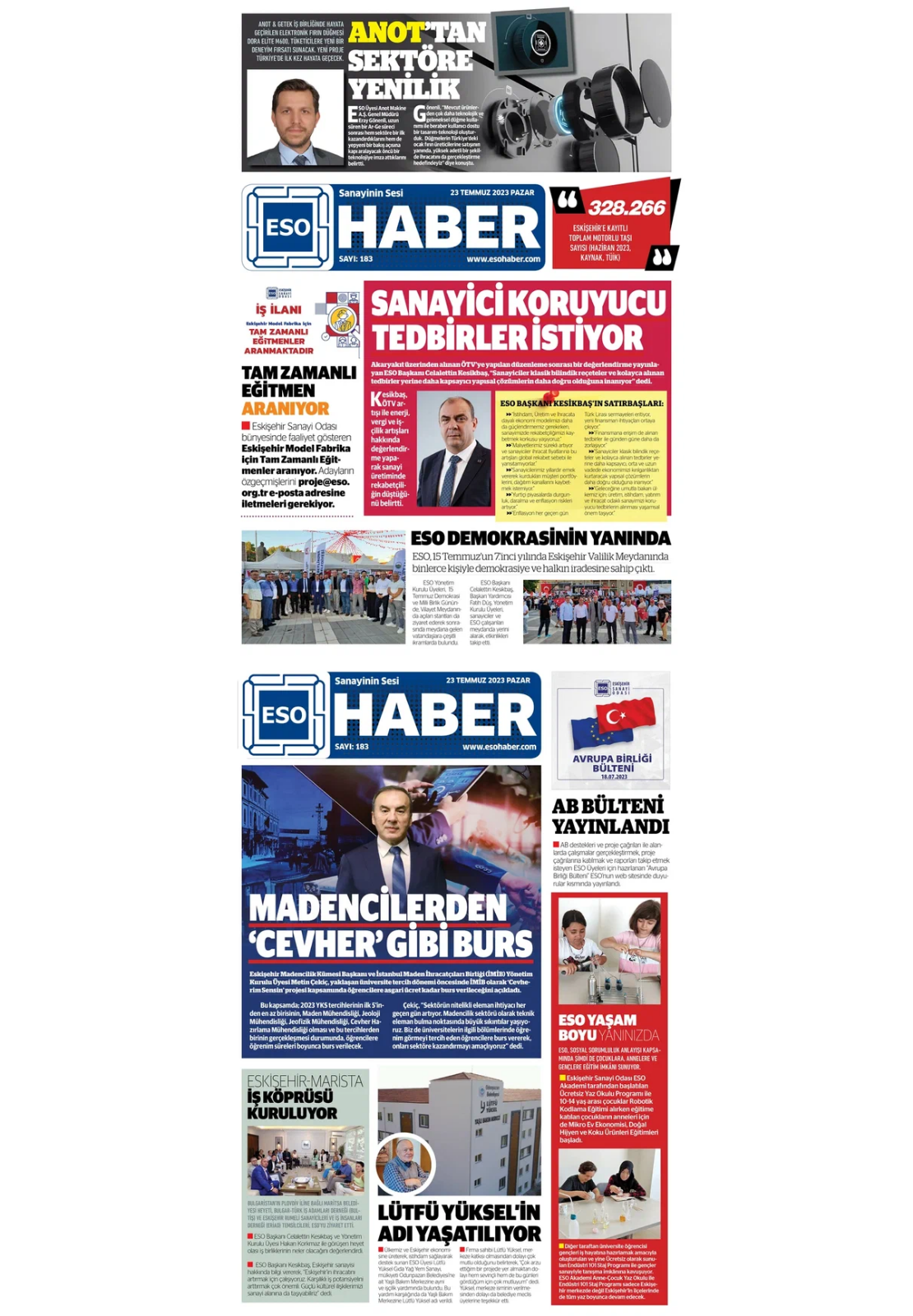 ESOHaber Günlük Dijital Gazete