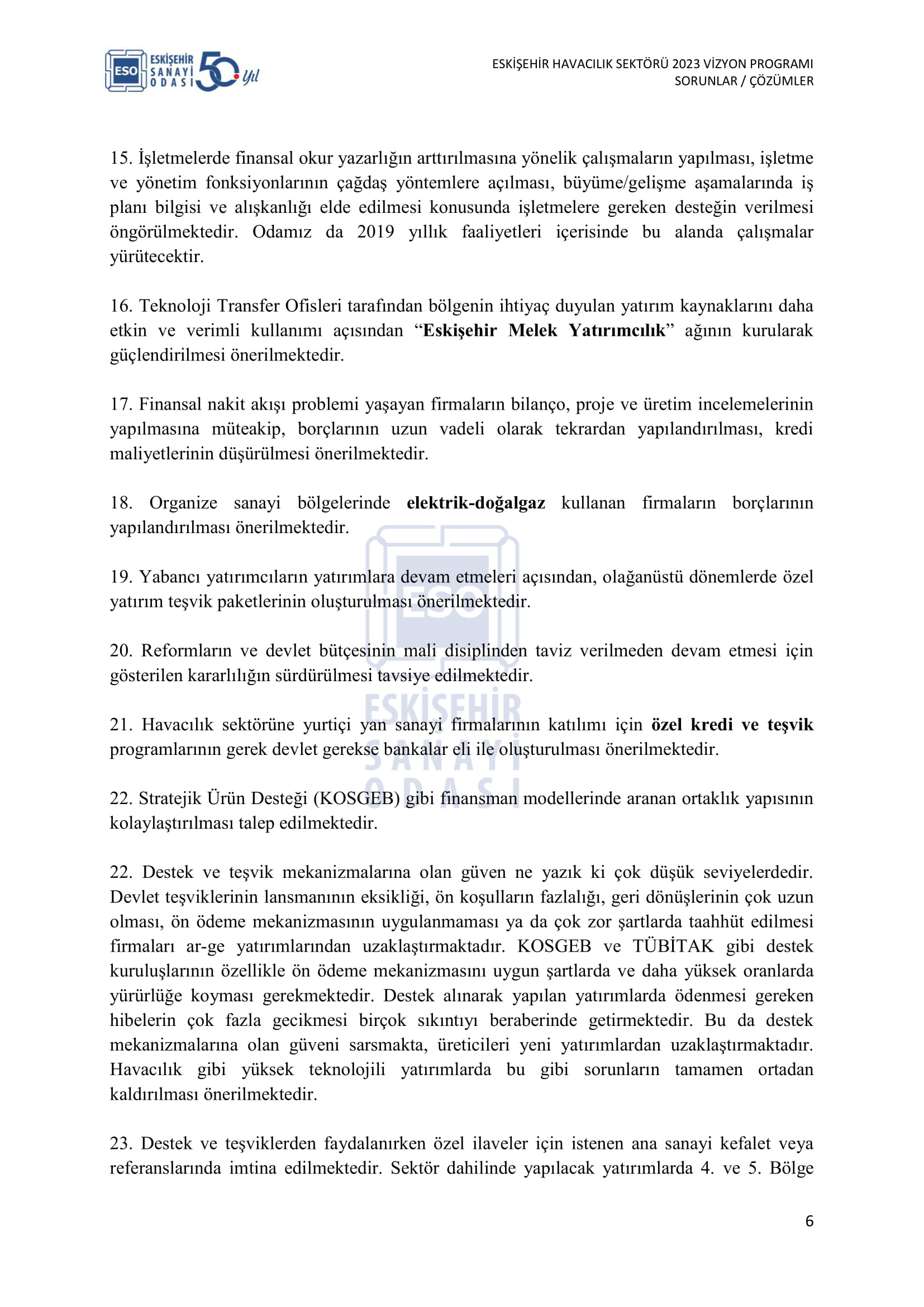 ESKİŞEHİR SANAYİ ODASI