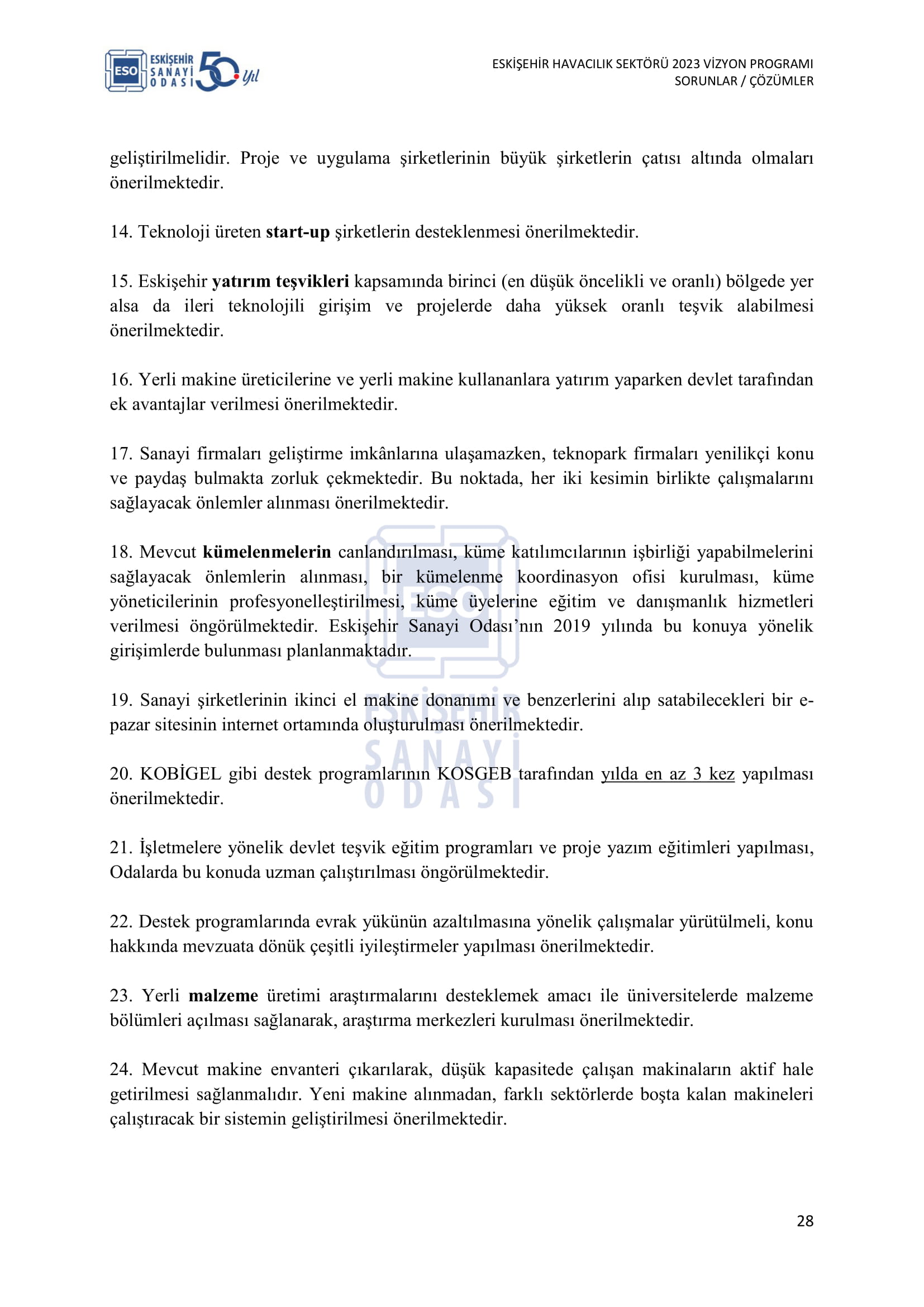 ESKİŞEHİR SANAYİ ODASI