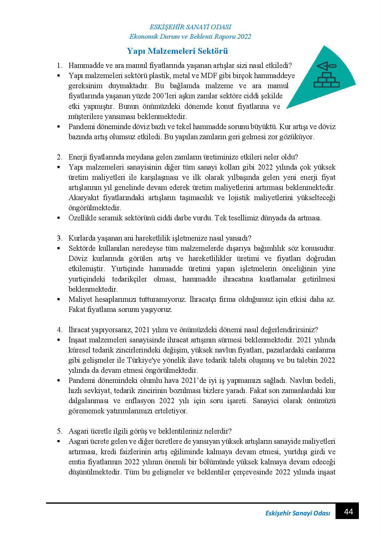 ESKİŞEHİR SANAYİ ODASI